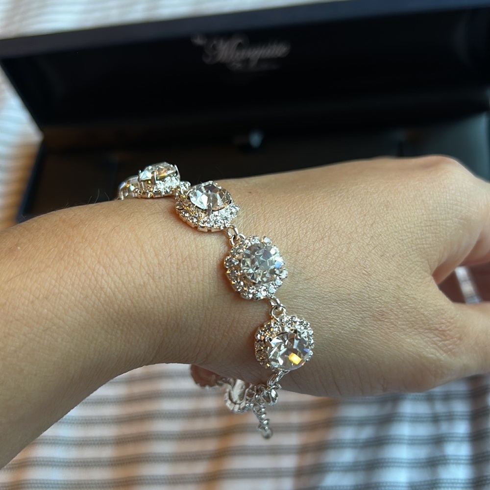 New Crystal Bridal Bracelet ✨